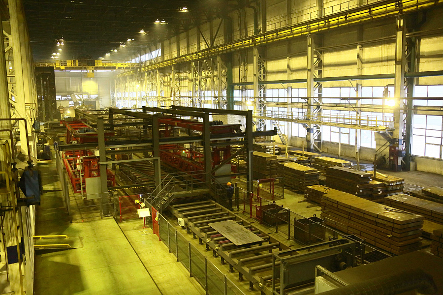 На прессово-рамном заводе модернизирована линия очистки металла