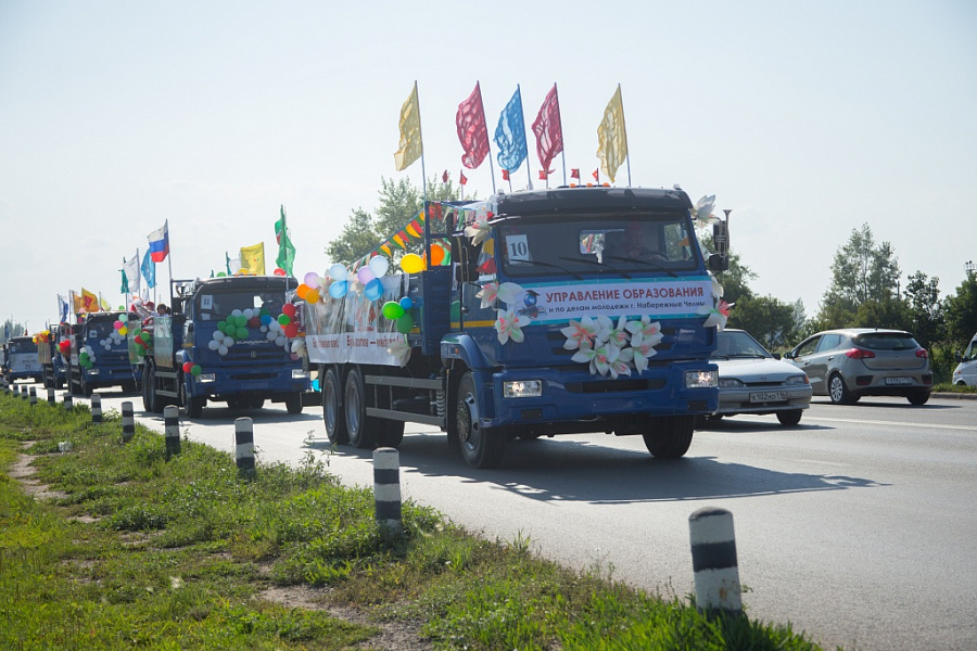 Грузовики КАМАЗ на автокарнавале «УРАМ-FEST»